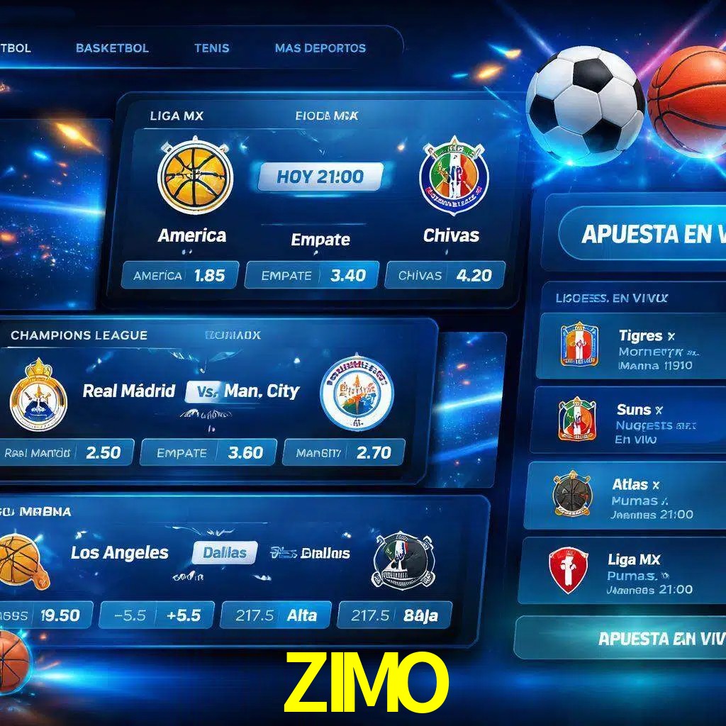 Mercados de apuestas deportivas ZIMO para jugadores en México